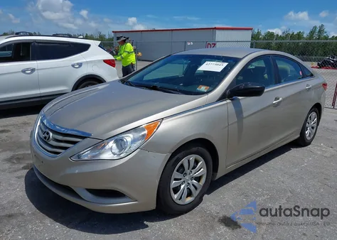 2011 Hyundai Sonata Gls из США, поврежденный, VIN 5NPEB4ACXBH210207